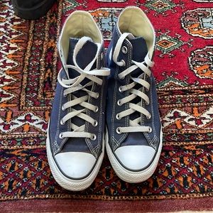 Womens High Top Navy Converse